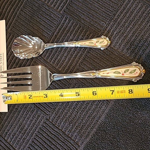 Lenox Holiday Flatware, New never used - Picture 7 of 8